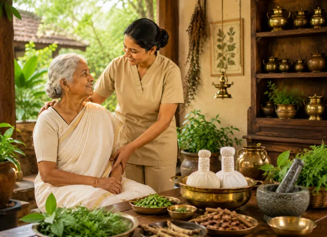 Krishnaveni Ayurveda mission of compassionate care